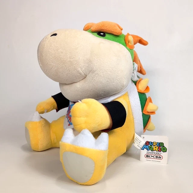 Giant Bowser Jr BOWSER PLUSH Super Mario Bros Nintendo 2011
