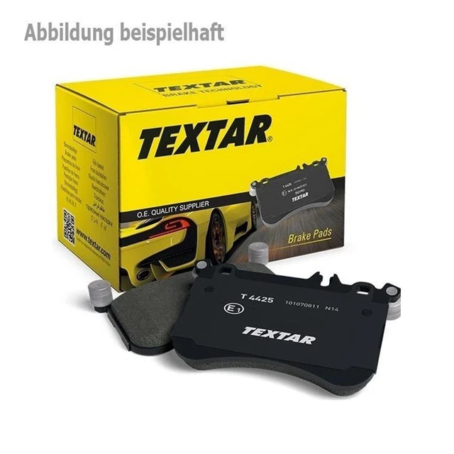 TEXTAR 2507103 Bremsbeläge Für MERCEDES S-KLASSE W222 A/C217 Hinten