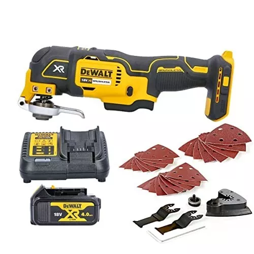 DEWALT DCS355N 18V Oscillating Brushless Multi-Tool With 4ah Battery And Charger