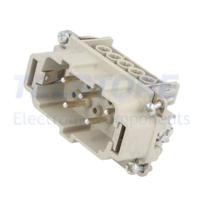 1pcs C146 10A003 102 3 Connettore rettangolare maschio PIN 5 5+PE dimensione E10