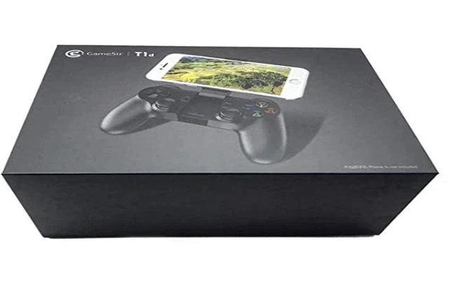 GameSir T1d Gamepad Remote Controller Black Joystick Controller Compatible Wi...