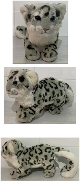 SMYTHS TOYS SNOW Leopard Plush Soft Toy, 19” Long, Exc £10.80 - PicClick UK