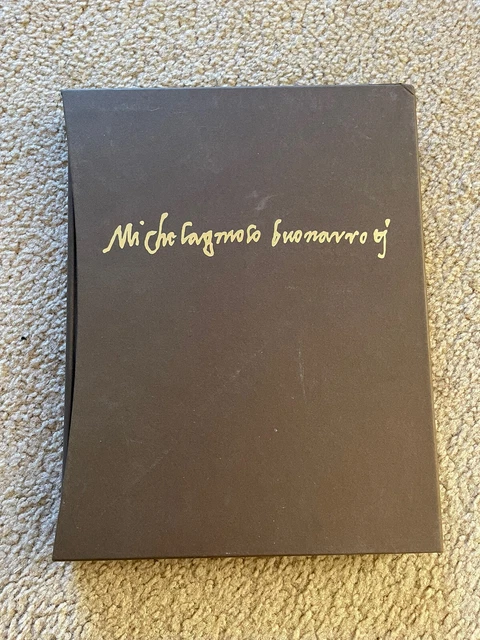 Folio Society Michelangelo by Howard Hibbard with Slipcase 2007 Hardcover Book