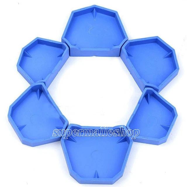 Dental Model Lab Base Former Molds for Stone Tray Loading Assorted Set of 6 Sale