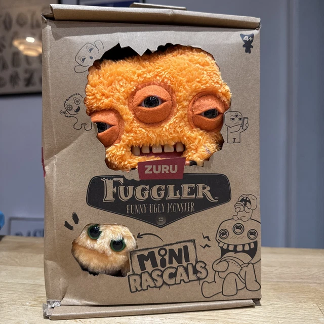 Mini Rascal Fugler FUGGLER MINI RASCALS Annoyed Alien Soft Toy by ZURU Orange £15.07 ...