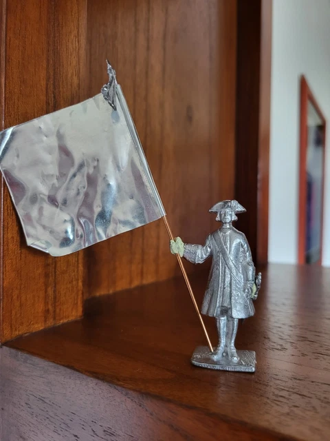 Figurine Fonderie Miniature – Lancier Polonais 54mm, Retraite De Russie 1812, Plomb
