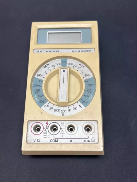 Beckman RMS 3030 - Multimeter - Rarität - Vintage - voll funktionstüchtig