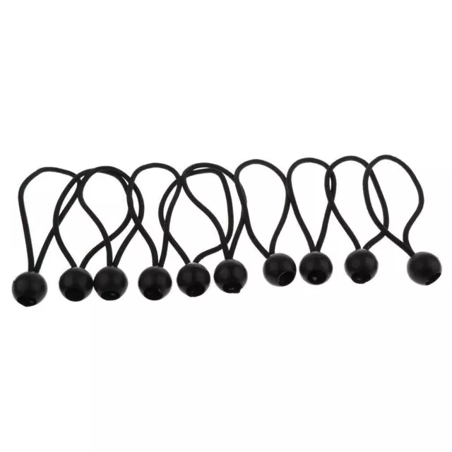 10x Tendeur À Boule Élastique Corde de Tente Support Courroie Camping