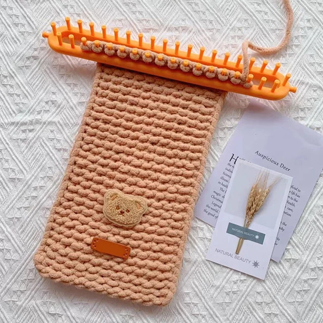Kit de tejido de telar pompón de plástico calcetín sombrero bufanda fabricante plástico SC