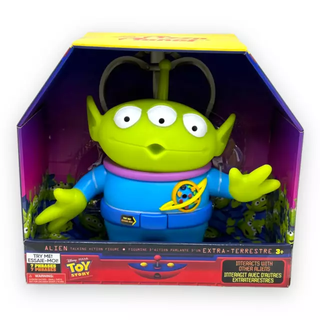New Disney Pixar Toy Story Alien Talking Interactive Action Figure Pizza Plan ET