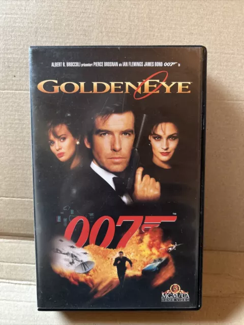 Goldeneye 007 James Bond VHS VIDEO Kassette