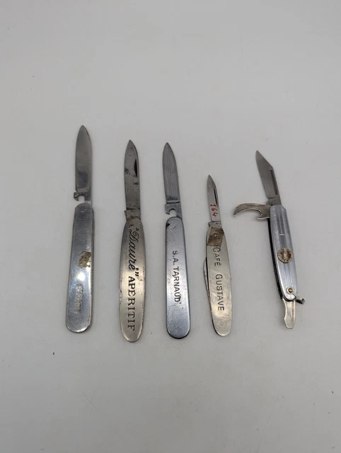 Lot de couteaux et canifle Bois/Métal