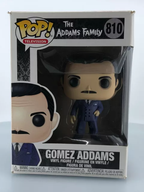 Funko POP! Television The Addams Family Gomez Addams #810 Vinyl Figure DAMAGED