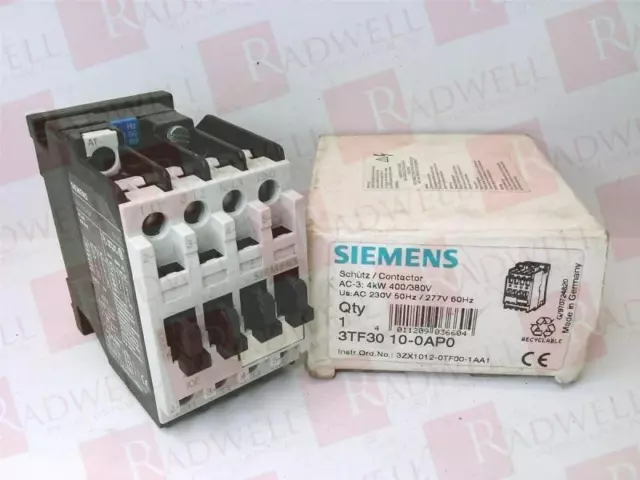 Siemens 3Tf3010-0Ap0 / 3Tf30100Ap0 (Used Tested Cleaned)