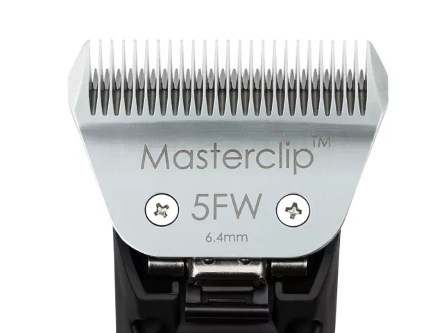 Horse Clipper Blade 5FW A5 Masterclip Premium Steel Blades Coarse Cut Wide 🐎🐴