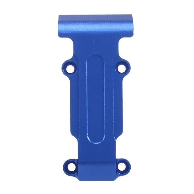 2Pcs Metal Front and Rear Skidplate Set 7037 for 1/16 Slash E-Revo Summit R R4B7 2