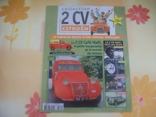 Magazine Citroen 2Cv N°134 Azu Cafe Nadi De 1959