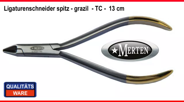 Ligaturenschneider spitz Zahntechnik - sehr grazil - Ligature Cutter 0,7 mm