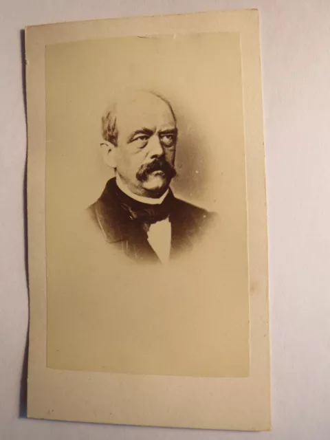 Graf Otto von Bismarck - Portrait - Kunstbild / CDV