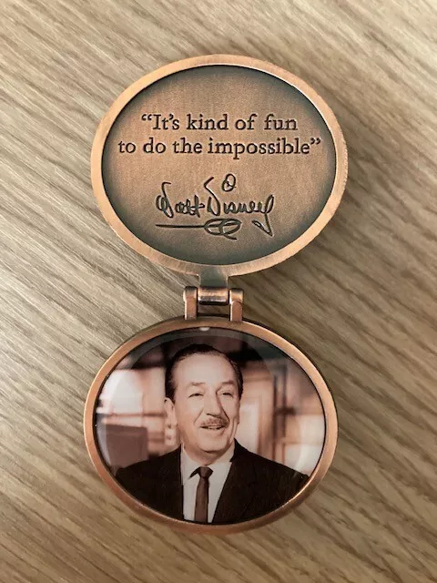 Disney Walt Disney Sleeping Beauty Castle Hinged Photo Quote Pin