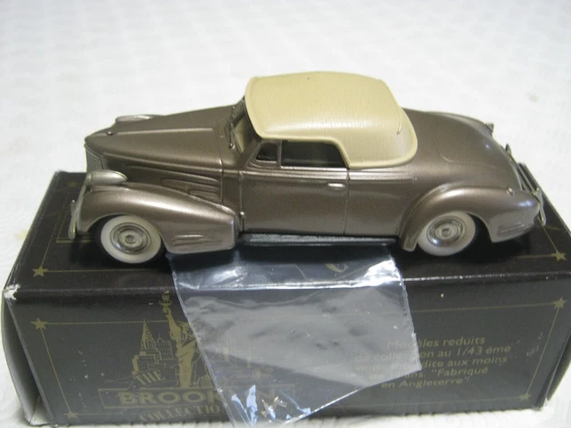 Modèle Réduit Brooklin 1/43 Cadillac V16 Convertible Coupé 1940 - Occasion