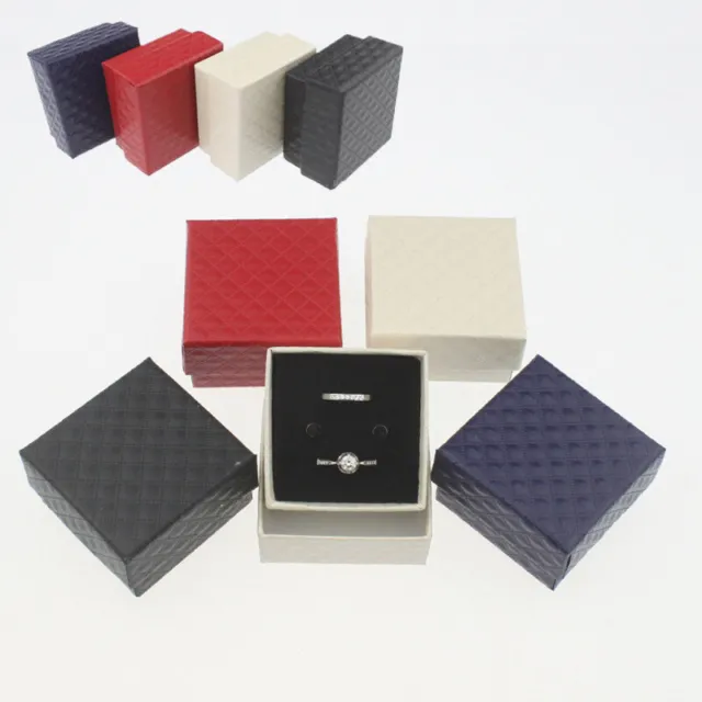 6PCS jewelry showcase storage Black Jewelry Trays Jewelry Box