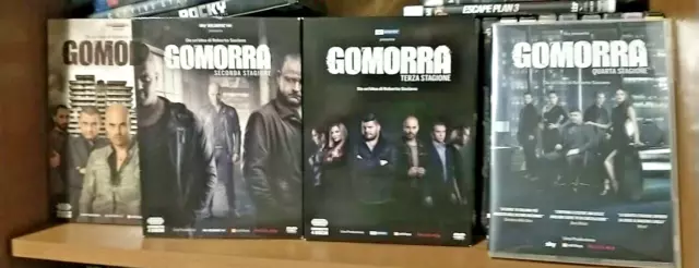 GOMORRA La Serie Stagioni Dvd 1, 2, 3, 4