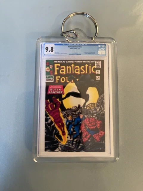 Fantastic Four #52 - CGC Homage - Mini Slab - Key Issue Keychain
