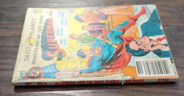 Vintage Best Of DC Blue Ribbon Digest Superman Vol. 2 #6 July/Aug 1980 3
