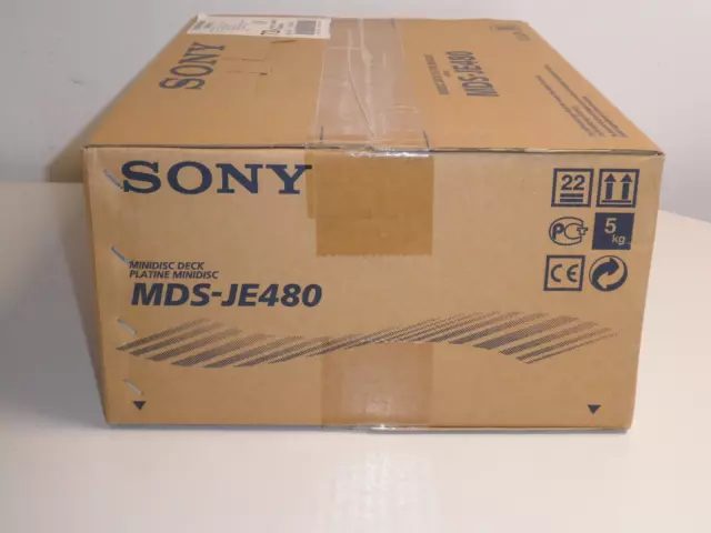 Sony MDS-JE480 MiniDisc Recorder Silber OVP&NEU, 2 Jahre Garantie 3