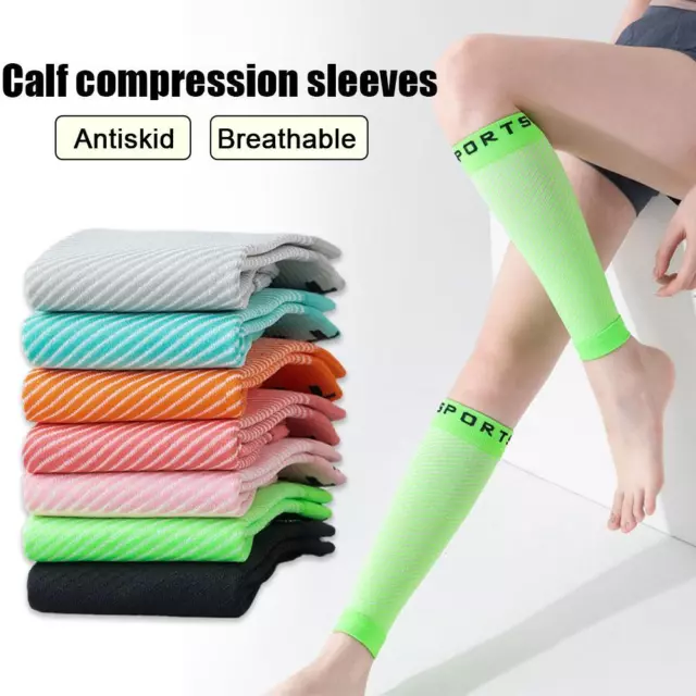 1PAIR CALF COMPRESSION Sleeves - For Calf Pain Relief Leg