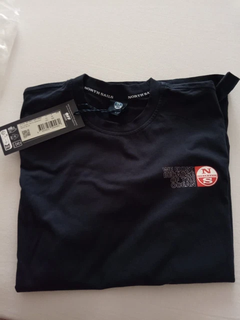 T-shirt North Sails uomo maglia manica corta tshirt girocollo tempo libero logo