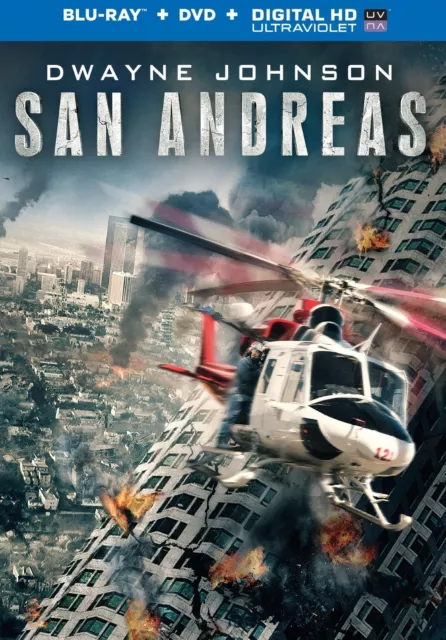 San Andreas Steelbook [Blu-ray + DVD + D Blu-ray Expertly Refurbished Product