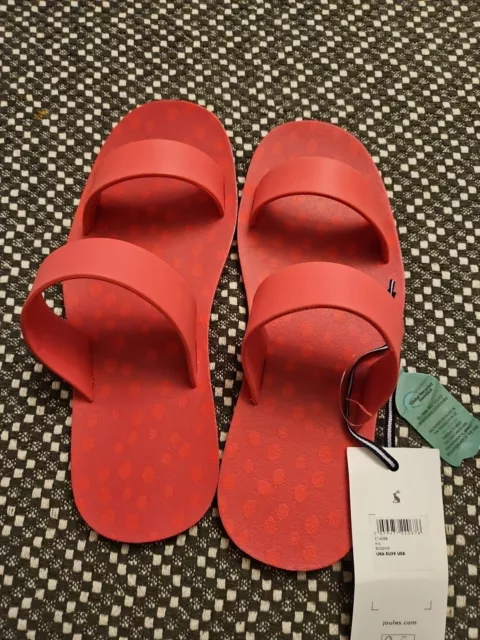 Joules dachshund hotsell flip flops
