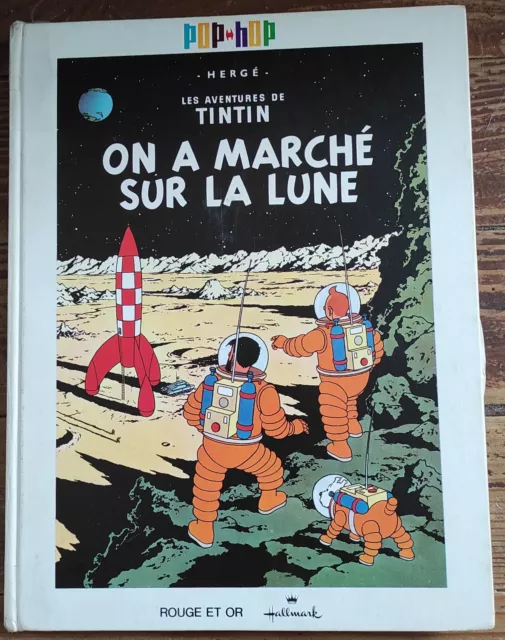 Tintin (Pop-Hop)   1 . On a marché sur la Lune   BE voir Photos