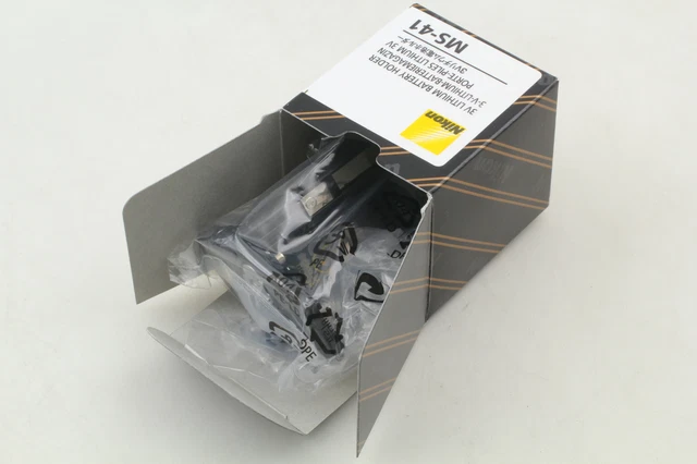 BRAND NEW BOX] Nikon MS-41 Genuine 3V Lithium Battery Holder