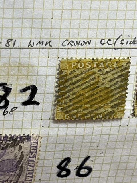 Western Australia used stamps Lot 82