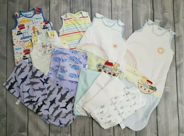 Fai il tuo pacchetto sacco a pelo unisex bambino bambina pram coperta asciugamano mussola