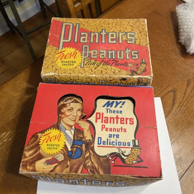 Planters Peanut Box Mr Peanut