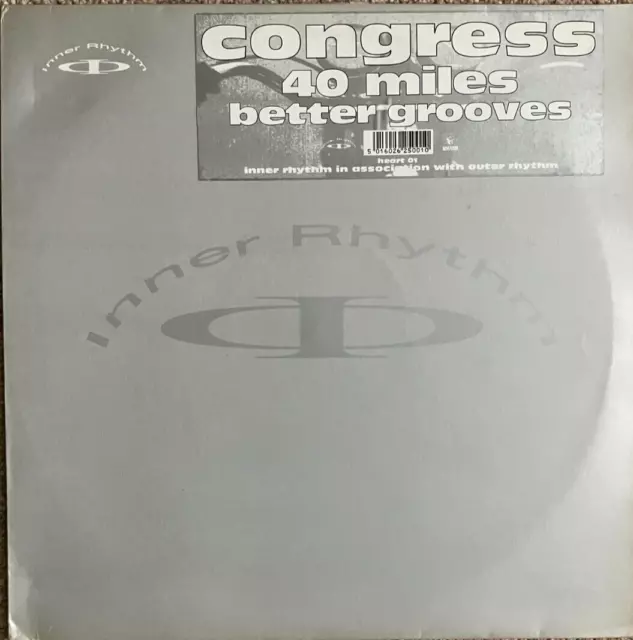 Congress - 40 Miles / Better Grooves - Used Vinyl Record 12 - F7700z