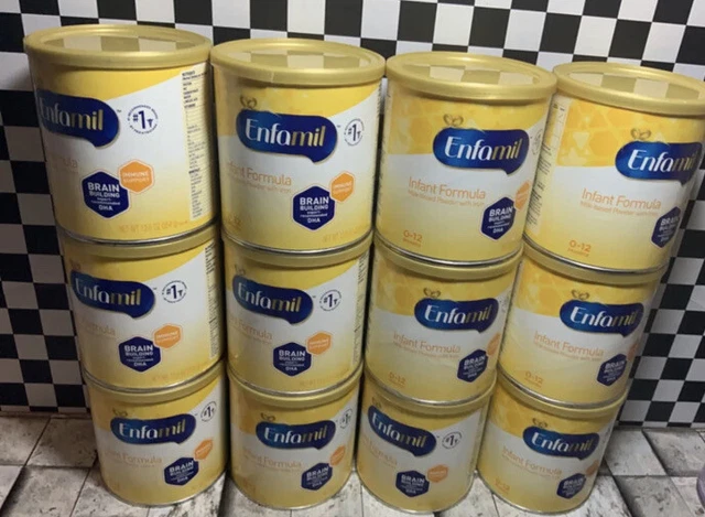 10 Enfamil infant Formula 12.5 oz Each EXP: 11/2024 ++
