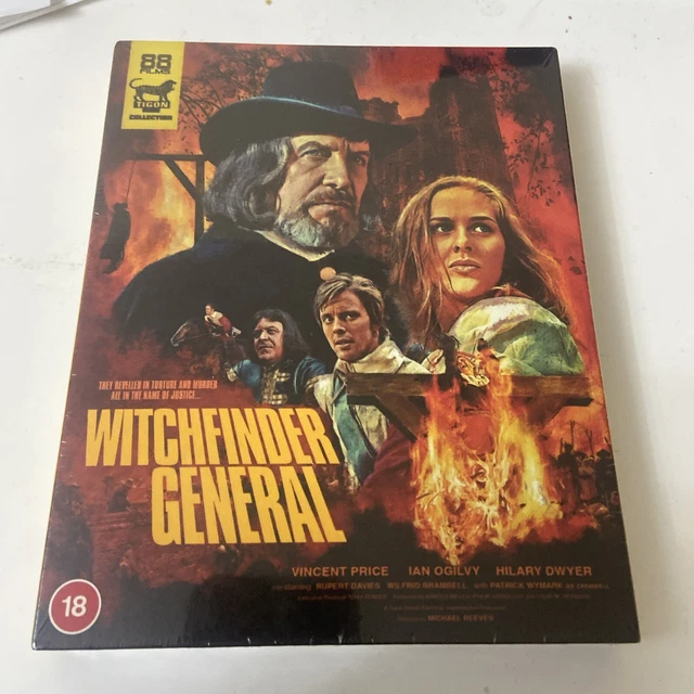 WITCHFINDER GENERAL BLU-RAY (2024) Vincent Price, Reeves (DIR) 88 Films ...