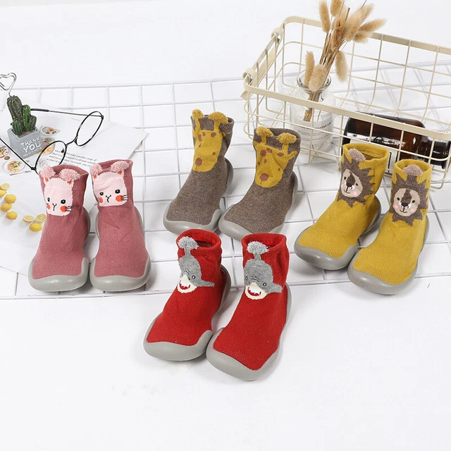 Pantofole antiscivolo bambini bambina ragazzi bambini calze scarpe di cotone inverno caldo