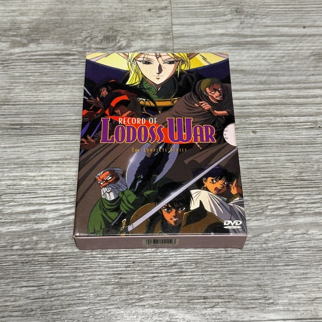 RECORD OF LODOSS War - Collector's Set (DVD, 1998, 2-Disc Set