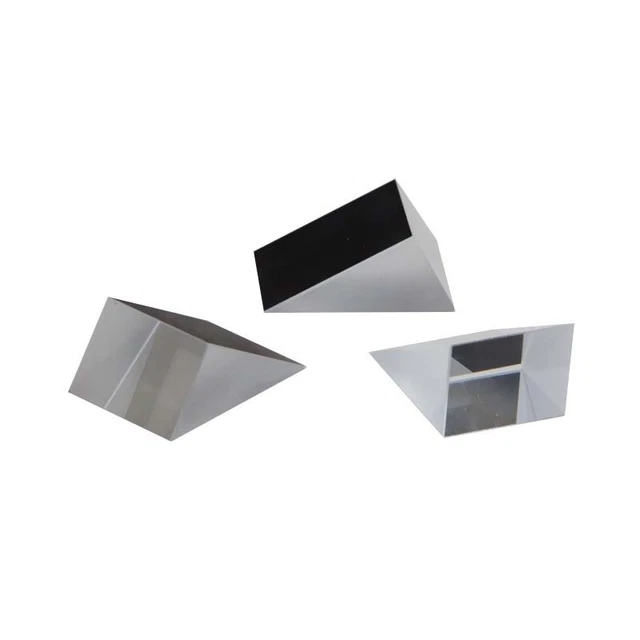 Optical Glass Triangular Prism Right Angle Total Reflection Laser 19*33*26mm