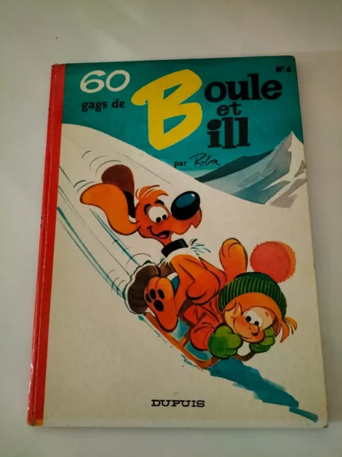 Eo 1970  60 Gags De Boule Et Bill N° 6 Par Roba Dupuis (N285)