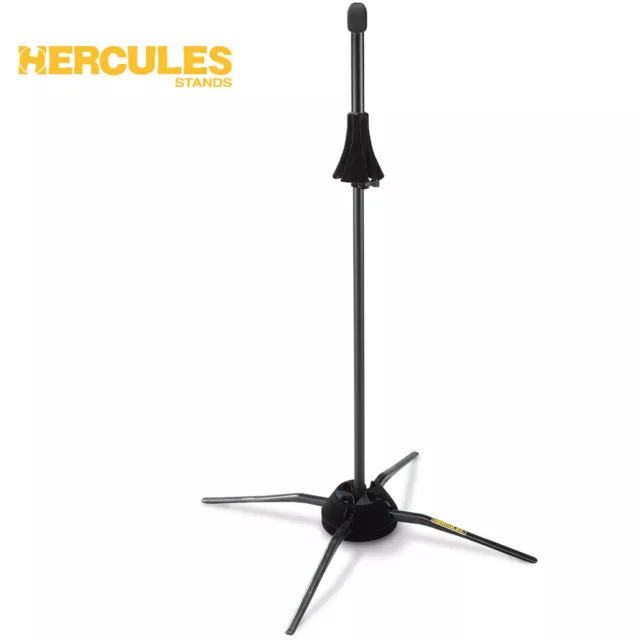 Hercules DS420B TravLite Lightweight Trombone Stand with Velvet Carrying Bag