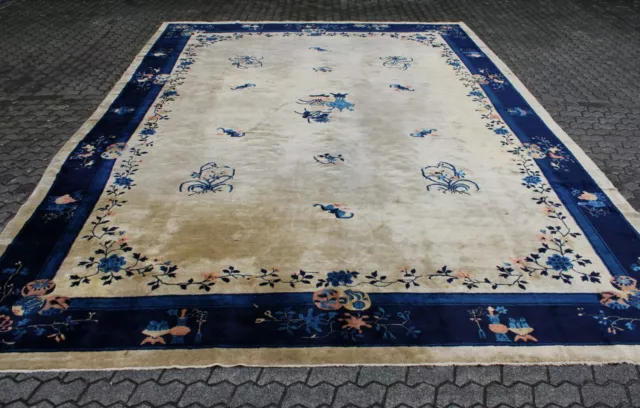 Orientteppich - Unikat - Antik CHINA-PEKING - 515X375cm - Nr.B1792 (GEWASCHEN)