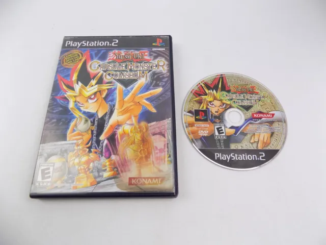 Mint Disc Playstation 2 Ps2 Yu-Gi-Oh! Capsule Monster Coliseum - No Manual NT...