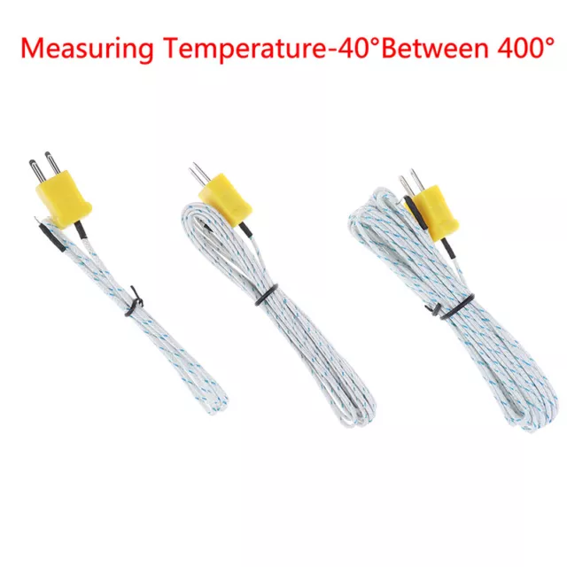1Pc Wire Temperature Test K-type TP-01 Thermo Sensor Probe For TM-902C TES-13-lk